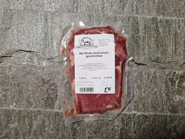 Bio Rinds Hohrücken geschnitten