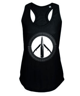 PEACE - T Back Tank Top