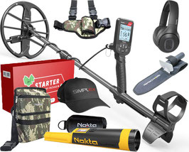 Nokta Simplex Ultra Metalldetektor + Funkkopfhörer + AccuPoint Pinpointer + Starter Set