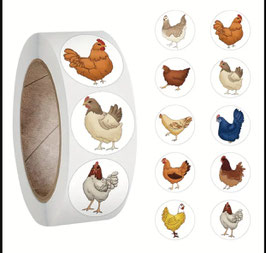Stickers 500 stuks