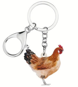 Sleutelhanger 'Kip'