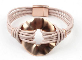 Armband "Donut" Rosegold