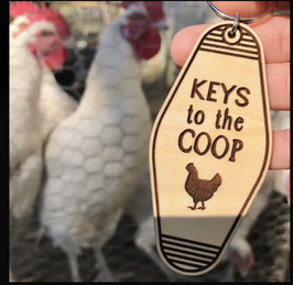 Sleutelhanger 'Chicken Coop'