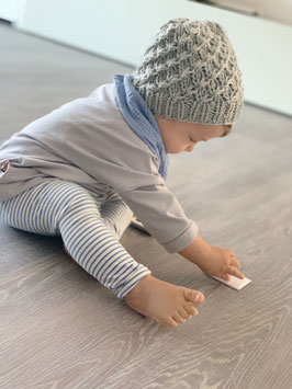 Mütze ohne Bommel | 100% Merino Wolle