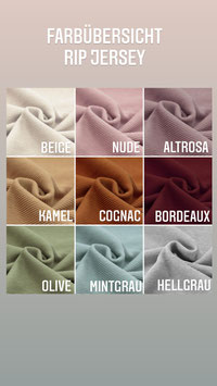 Shirt aus RIB Jersey | 80% Baumwolle, 15% Polyester, 5% Elasthan