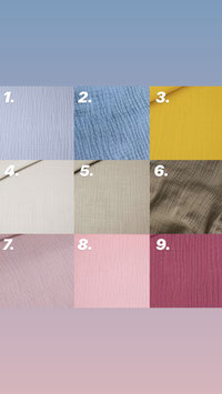Tischdecke Musselin | 100% Baumwolle