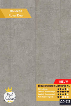 CO118 - TileCraft Beton Lichtgrijs XL