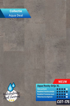 cot175 - Aqua Rocky Grijs XL