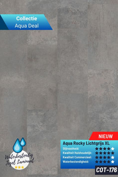 cot176 - Aqua Rocky Lichtgrijs XL