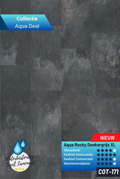 cot171 - Aqua Rocky Donkergrijs XL