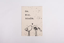 Grußkarte - Oh. Wie. Schön.