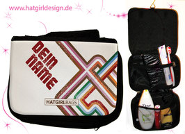 Retro - hatgirl.de Badtasche, Schminktasche, Waschtasche, Reisetasche,  Kulturtasche
