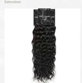 Extension Deep wave brun ou châtain