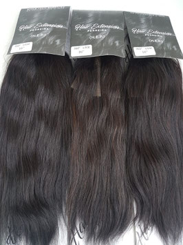 lace frontal lisse noir, châtain ou marron cuivré