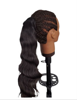 Ponytail body wave noir