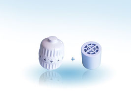 Pack filtre douche anti calcaire / chlore  SDB