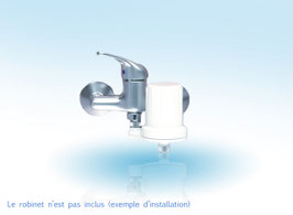 Filtre douche anti-calcaire, anti-chlore