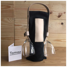 Tomaz Design - Wine Tote Bag Black