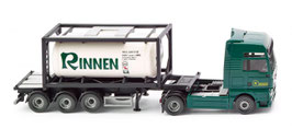 Tankcontainersattelzug RINNEN (MAN TGX)