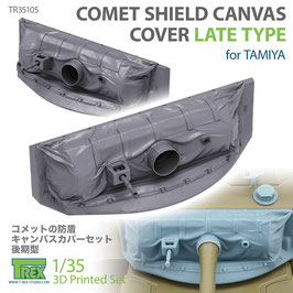 TR35105  1/35   Comet Shield Canvas Cover Late Type