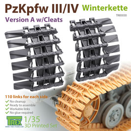 TR85030   1/35 PzKpfw III/IV Winterkette Version A w/Cleats