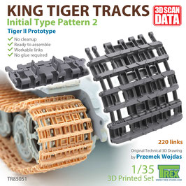 TR85051  1/35   King Tiger Tracks Initial Type Pattern 2