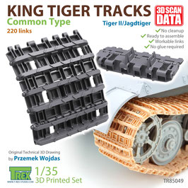 TR85049  1/35   King Tiger Tracks Common Type