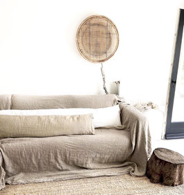 Long Linen Cushion 200 cm