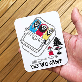 Yes, We Camp! Magnet  by Chi_bee