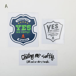 Yes We Camp!® Assort Sticker ステッカーセット