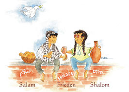 Salam Frieden Shalom