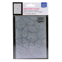 Prägefolder Herbstlaub