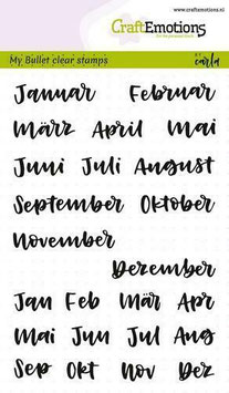 Bullet Journal Monate