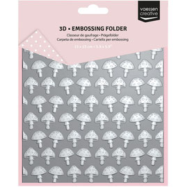 Prägefolder Pilze