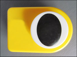 Motivlocher oval klein