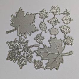 Stanzenset Herbstlaub