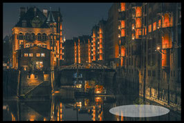 Speicherstadt bei Ebbe  /  1365