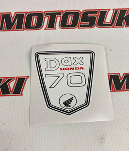 ADHESIVOS CENTRAL  HONDA DAX 70  blanca