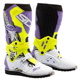 BOTAS SIDI Crossair HD Billy Bolt Morada Amarillo fluor