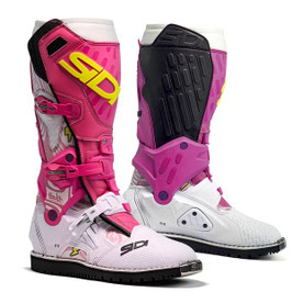 BOTAS SIDI Crossair HD Billy Bolt Rosa y Blanca