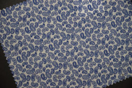 Bluse "nieuwamsterdam" in hellblauem Paisley-Muster