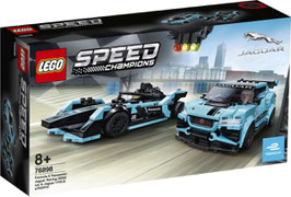 LEGO SPEED CHAMPIONS Formula E Panasonic Jaguar Racing car & I-PACE