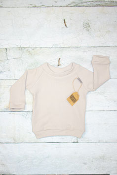 Pullover Strickjersey beige