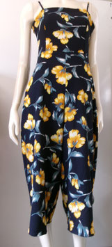 Jumpsuit-gele bloemen Qed London