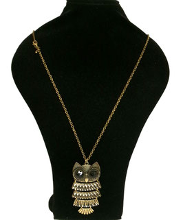 Halsketting met uil hanger