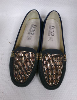 Leren schoenen met strassteen I''M