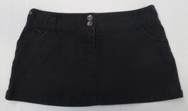 Zwarte Mini Rok -Stretch Jeans- "Pimkie"