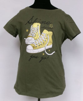 T-shirt met sneakersprint Frizzle
