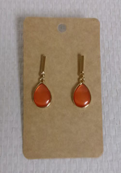Oorringen (oranje/goud)