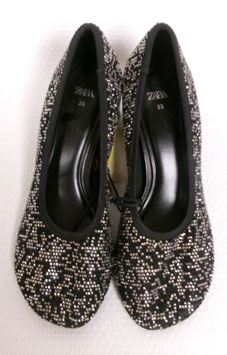 Schoenen met strassteentjes Zara
